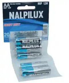 Pilas Nalpilux Doble ( A A)