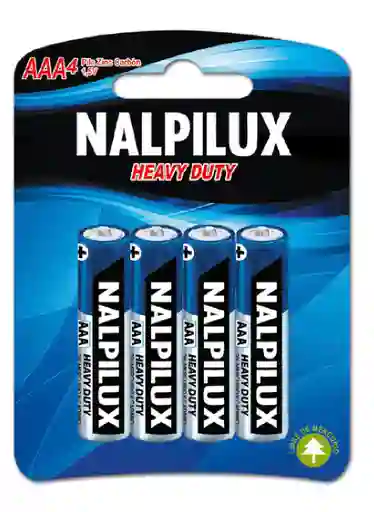 Pilas Nalpilux Doble ( A A X 4und)