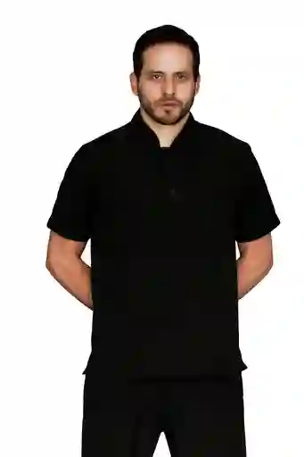 Camisa Antifluida Hombre Negra. Talla M