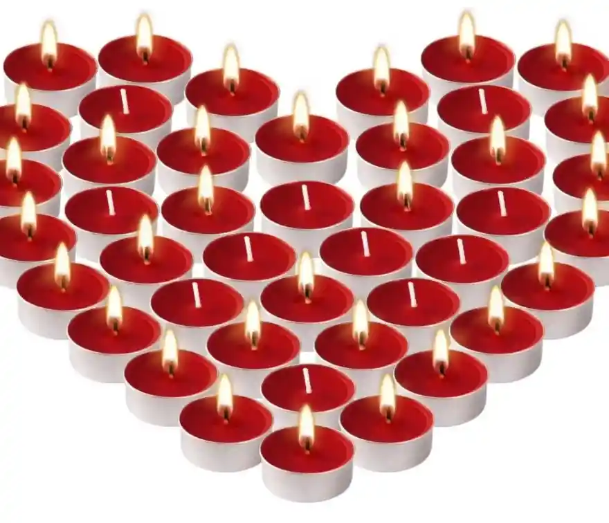 Vela Para Pebetero Carillón Rojo - 3 Cm