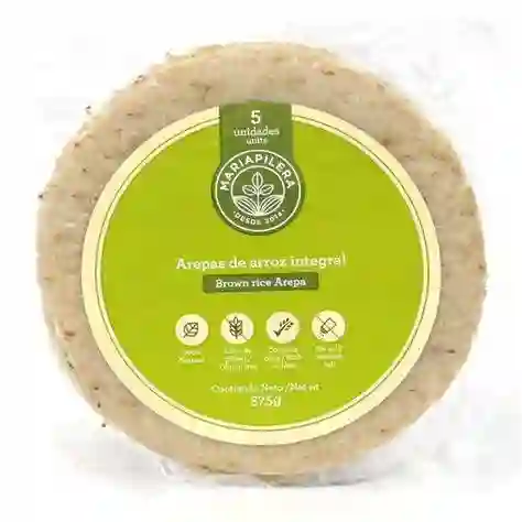 Arepa Arroz Integral X375g Mariapilera