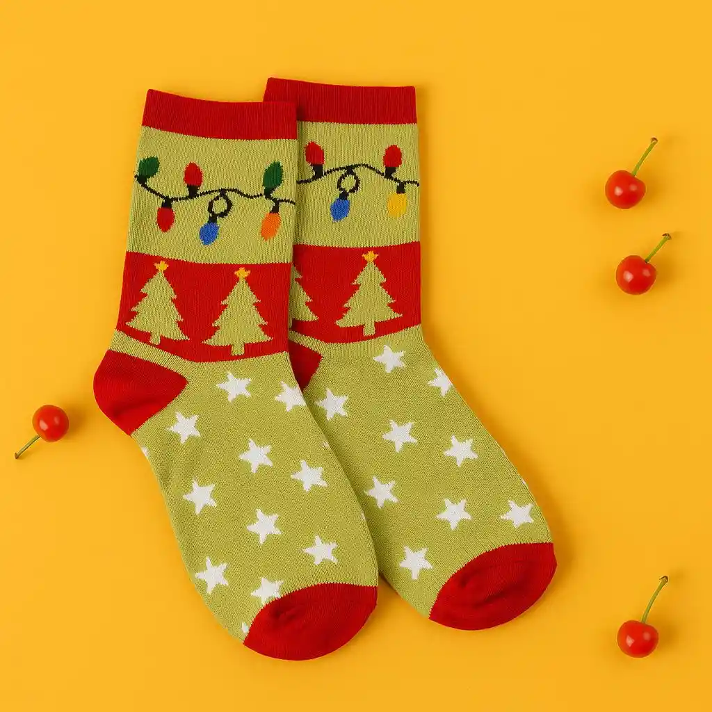 Navidad Medias Largas Lights