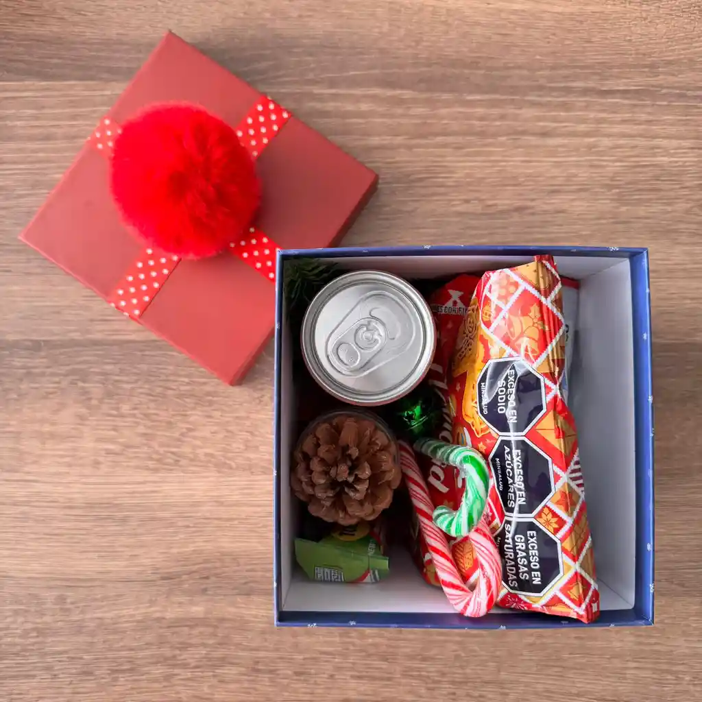 Caja Navideña Pequeña - Noche Buena