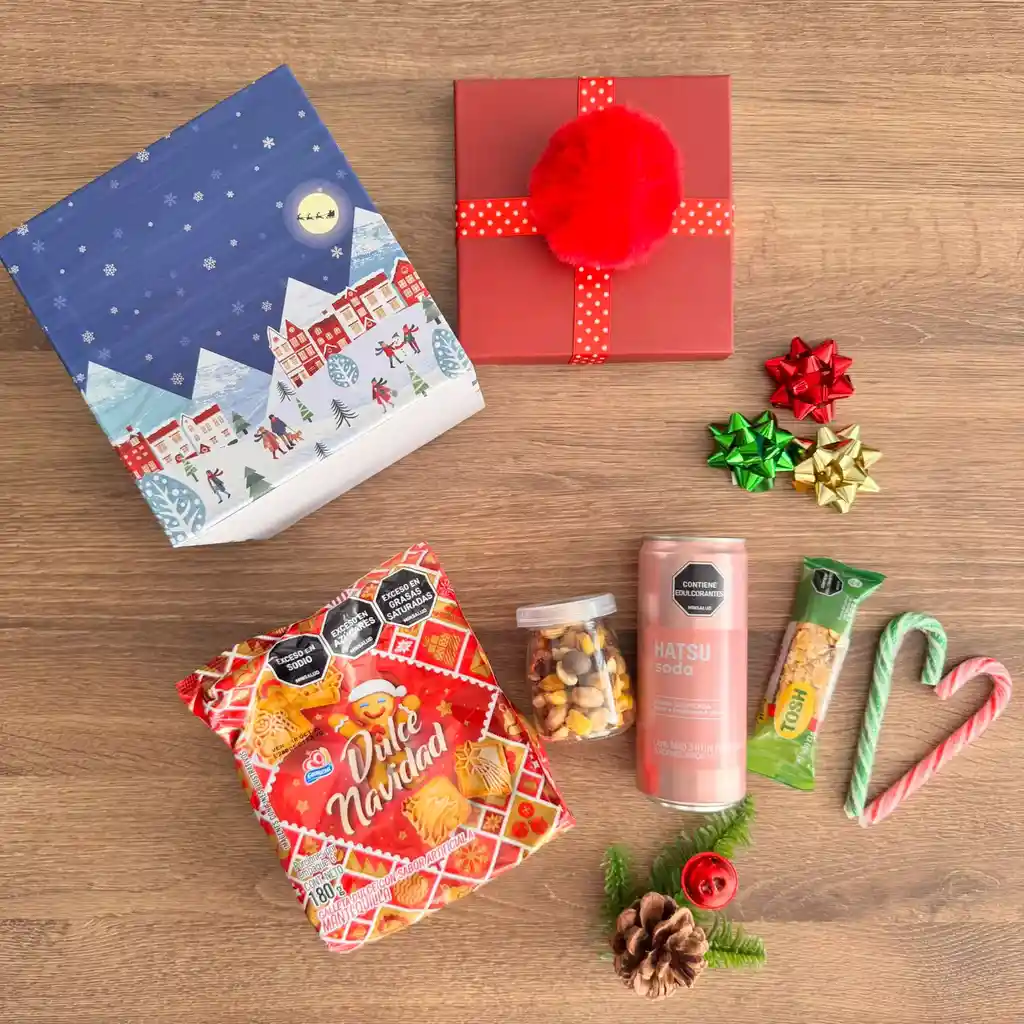 Caja Navideña Pequeña - Noche Buena