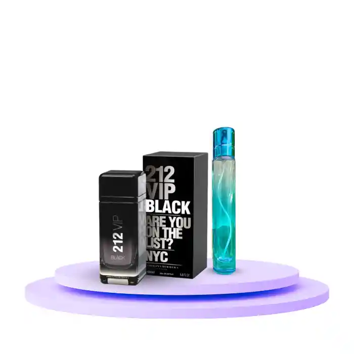 Perfume 212 Vip Black Para Hombre