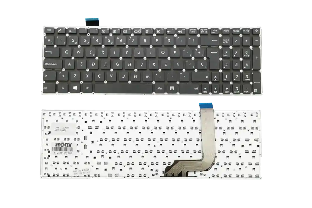 Teclado Asus X542u – Español Latino