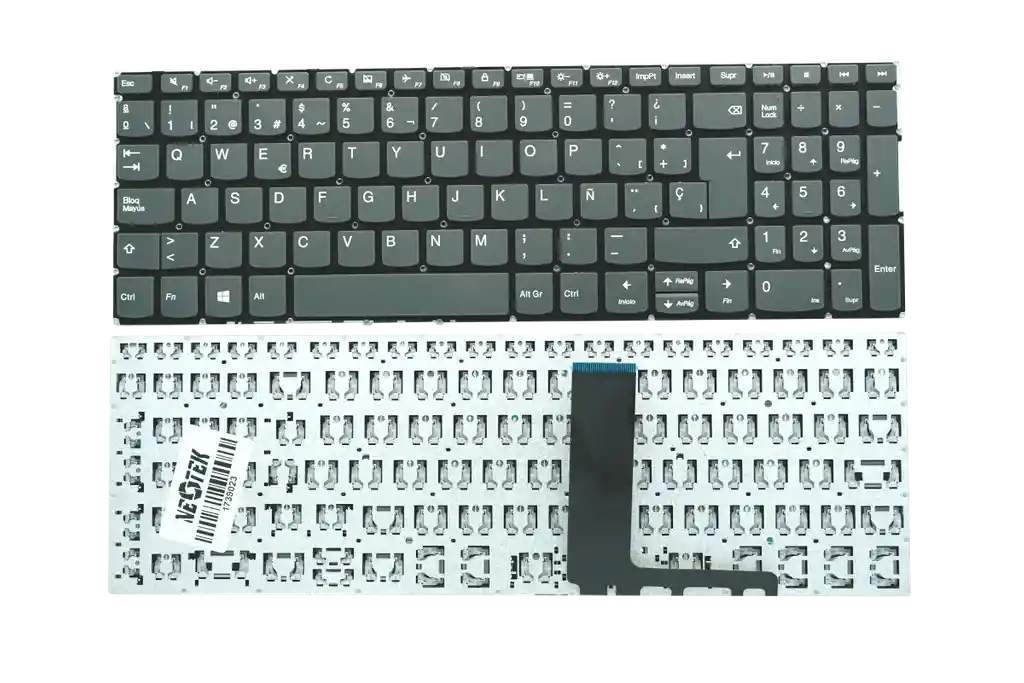 Teclado Asus S430f – Español Latino – Negro / Plateado – Sin Marco – Con Botón De Encendido