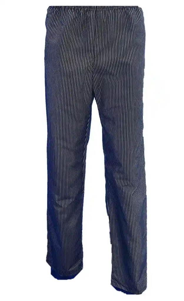 Pantalón Antifluido Unisex Rayas. Talla: L