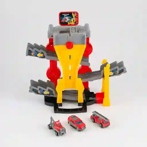 Pista Maypa 3 Carros 42x6cm Plastico