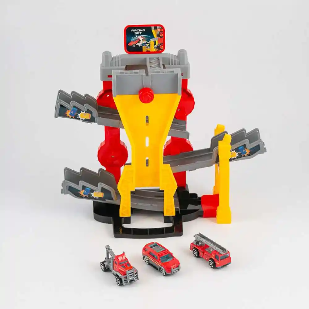 Pista Maypa 3 Carros 42x6cm Plastico