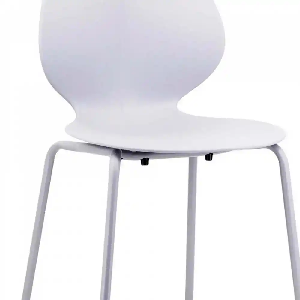Silla Auxiliar Expressions 46x84x48cm Blanco 60% Polipropileno