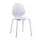 Silla Auxiliar Expressions 46x84x48cm Blanco 60% Polipropileno