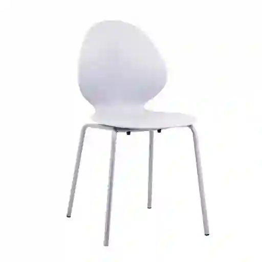 Silla Auxiliar Expressions 46x84x48cm Blanco 60% Polipropileno