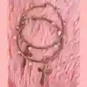 Candongas Acero Plateado Dijes Cruz