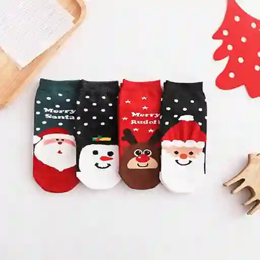Navidad Medias Tobilleras Navidad