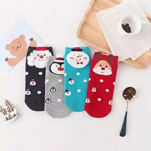 Navidad Medias Tobilleras