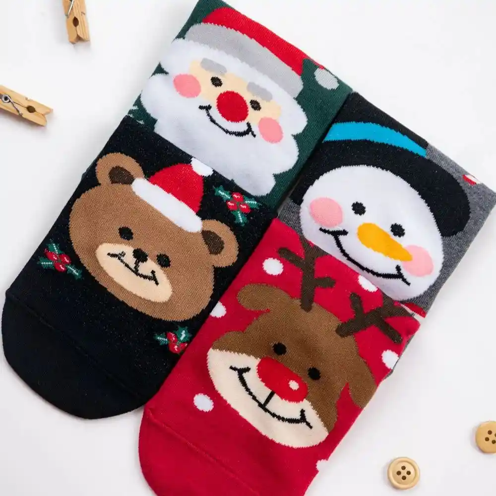 Navidad Medias Tobilleras