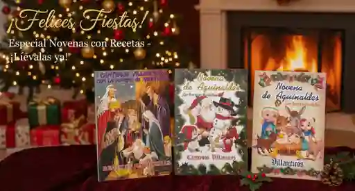 Libro Novena De Navidad Pequeña 11.5x16.5cm Navideña