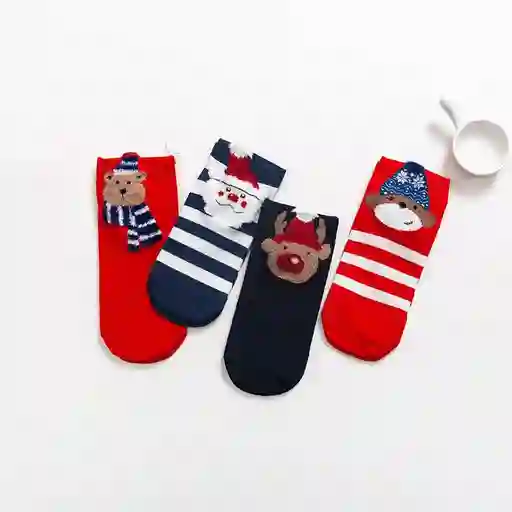 Navidad Medias Tobilleras