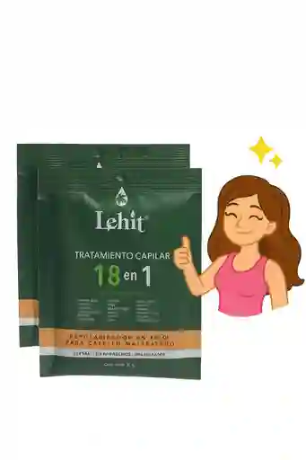 Tratamiento Capilar 18 En 1 Lehit X30gr 2 Sobres