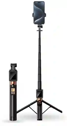 Selfie Stick Trípode Extensible Con Pantalla Espejo Wifi Control Remoto 1.7m