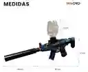 Rifle Juguete Hidrogel Automático Batería Recargable