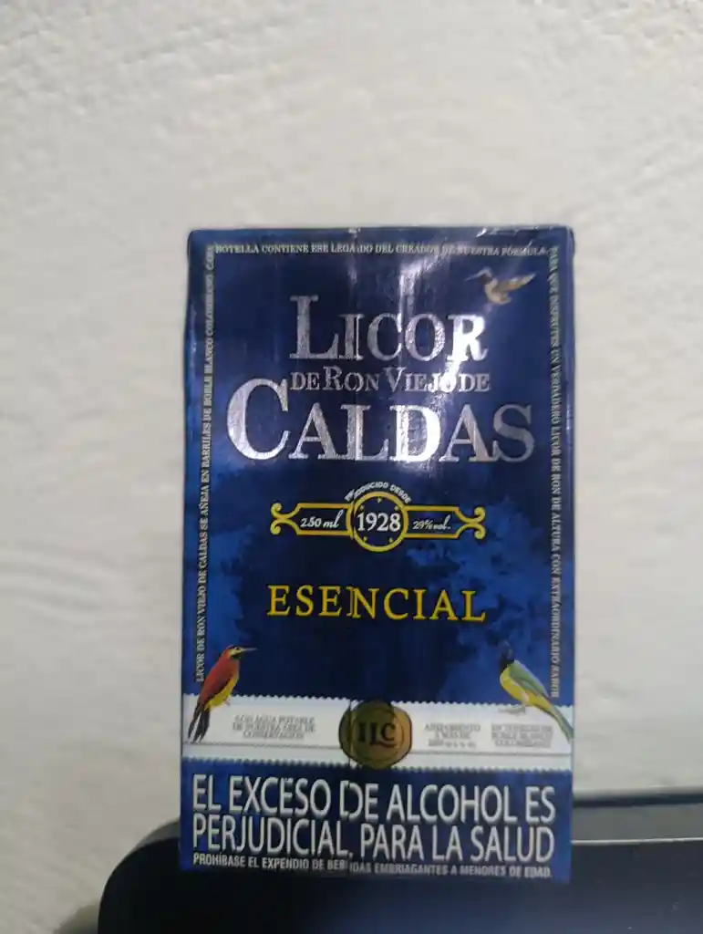 Ron Viejo De Caldas Esencial 250 Ml