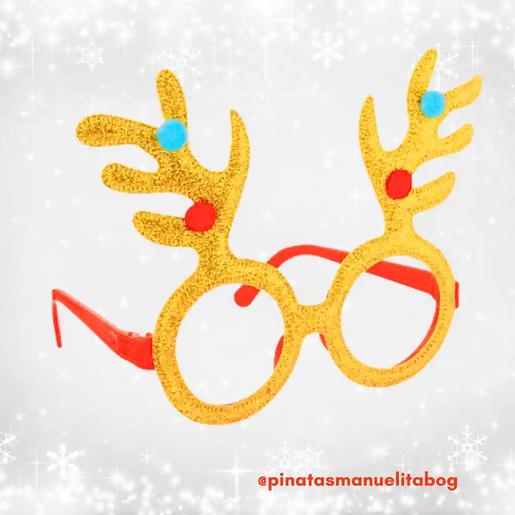 Navidad Gafas Reno Merry Christmas