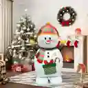 Navidad Globo Metalizado Muñeco De Nieve Sin Inflar Merry Christmas