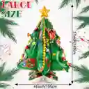 Navidad Globo Metalizado Arbol Navideño Sin Inflar Merry Christmas