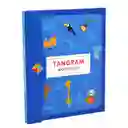 Rompecabezas Magnético Tangram Pensamiento Matemático Azul