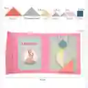 Rompecabezas Magnético Tangram Pensamiento Matemático Rosa