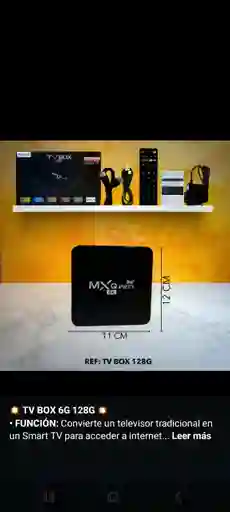 Tv Box 6gb +128gb