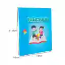 Rompecabezas Magnético Tangram Pensamiento Matemático Cian