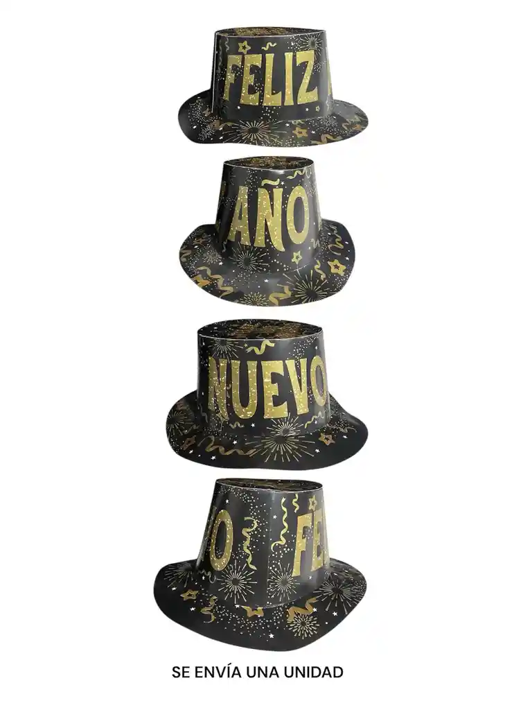 Sombrero Feliz Año Nuevo De Carton