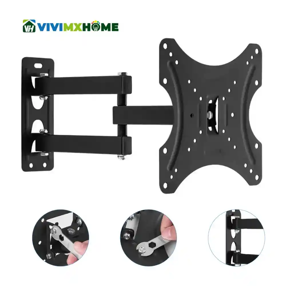 Soporte Tv 32 Pulgadas Soporte Pantalla 14 Base Para Tele 42 Color Negro Link Bits