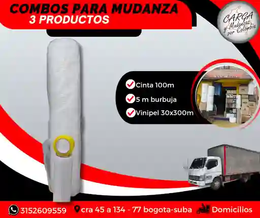 Combos O Kit Para Mudanza Trasteo Empaque Y Embalaje