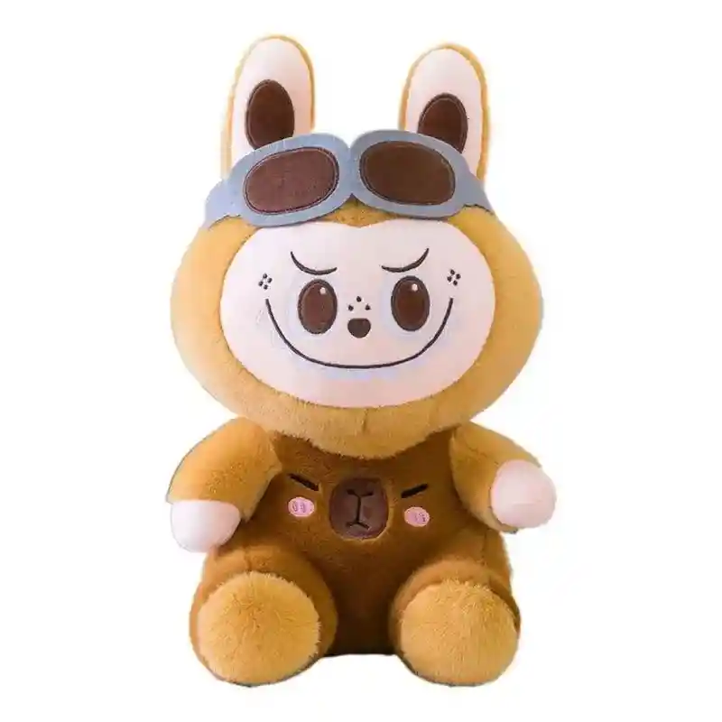 Peluche Con Cobija Labubu Ultra Suave Felpa 02