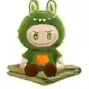 Peluche Con Cobija Labubu Ultra Suave Felpa 02