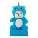 Peluche Con Cobija Oso Con Pijama Ultra Suave Felpa