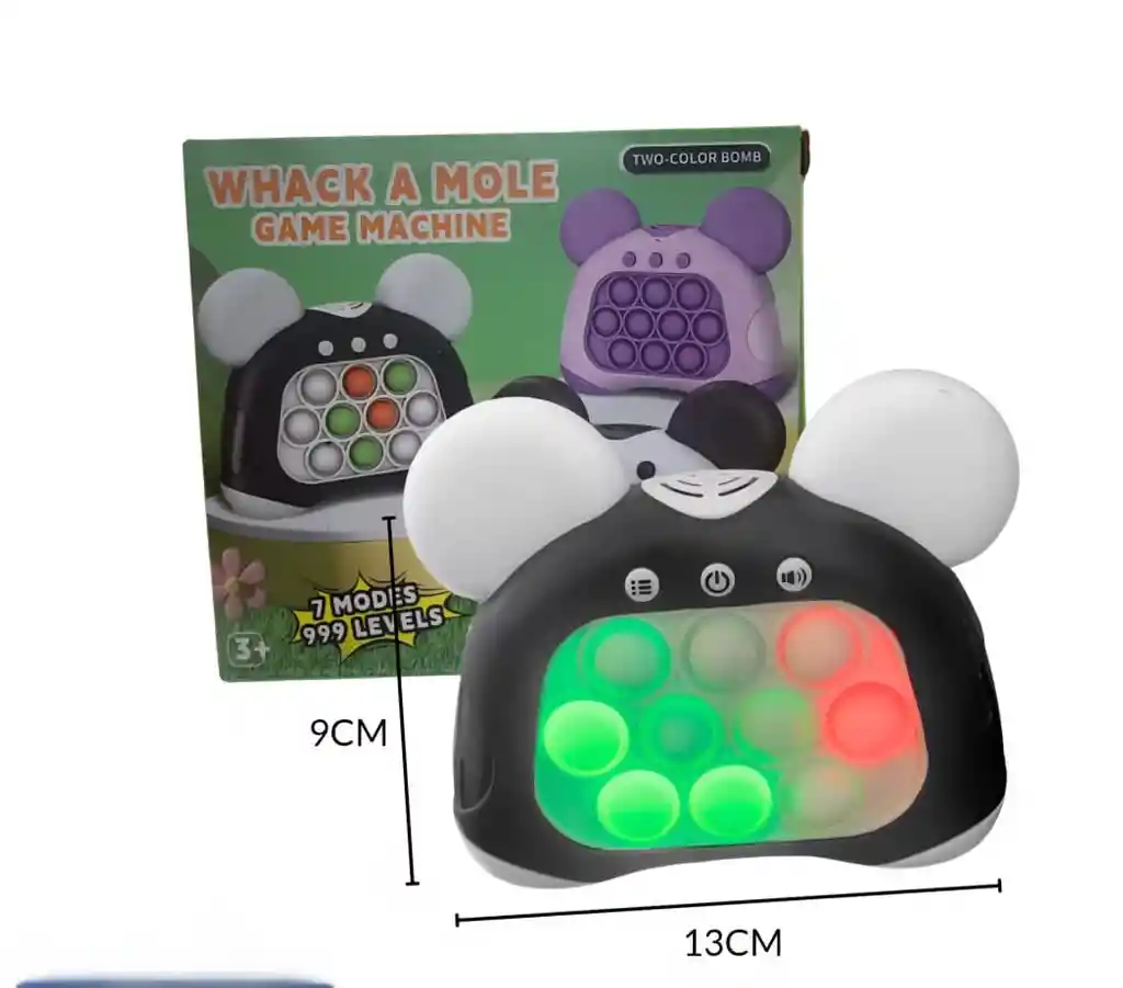 Pop It Electrónico Antiestrés Luces Sonido Juguete Memoria