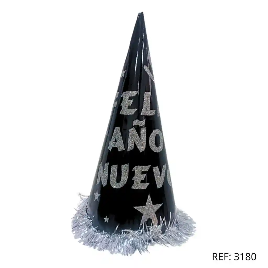 Gorro Cono "feliz Año Nuevo"
