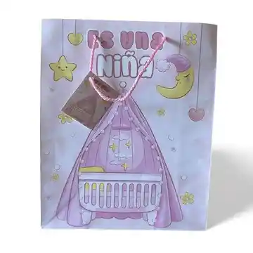 Bolsa De Regalo Baby Shower Niña