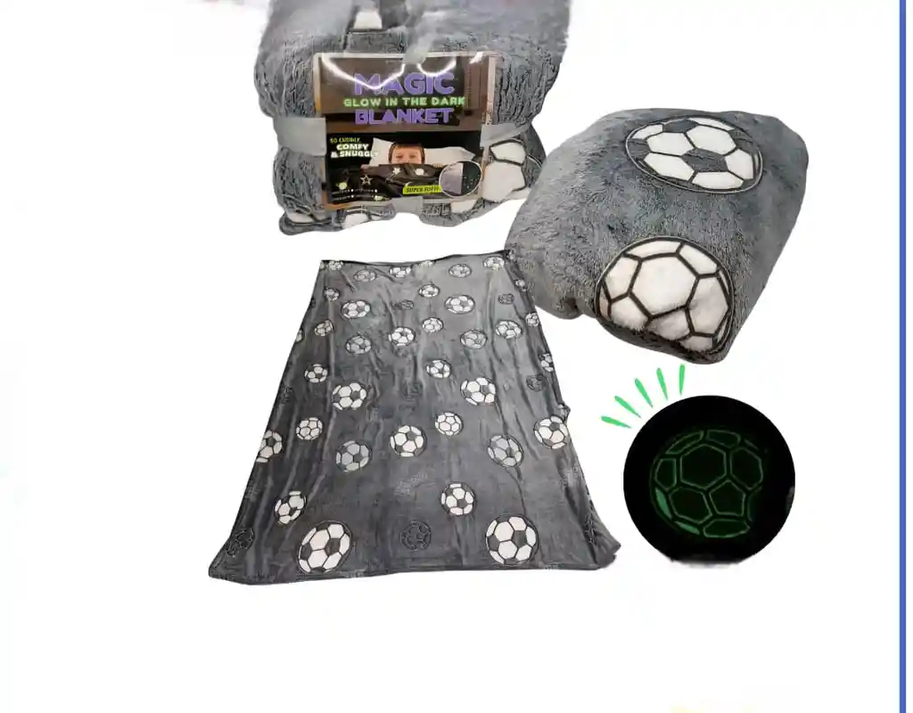 Manta Cobija Que Brilla En La Oscuridad