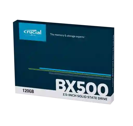 Disco Ssd Crucial Bx500 – 120gb – 3d Nand – Sata 2.5"