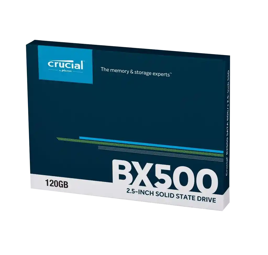 Disco Ssd Crucial Bx500 – 120gb – 3d Nand – Sata 2.5"