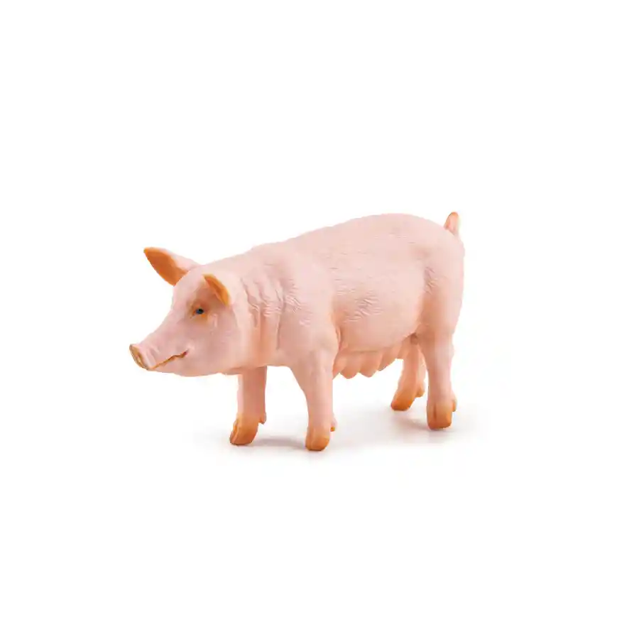 Figura Coleccionable Cerda Pintada A Mano Papo