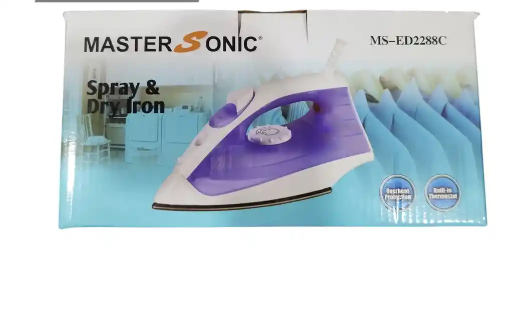 Plancha Para Ropa Master Sonic Ed2288c