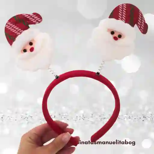 Navidad Diadema Papa Noel Merry Christmas