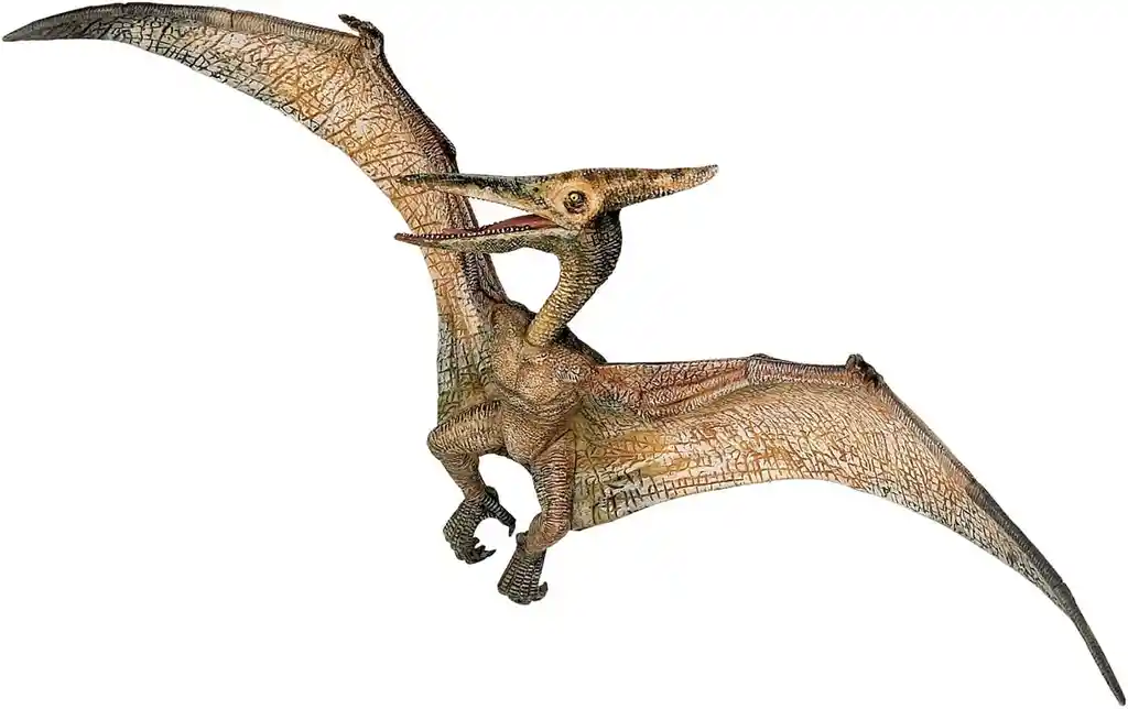 Figura Coleccionable Dinosaurio Pteranodon Pintada A Mano